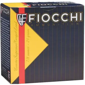 FIOCCHI 12Ga Low Recoil Trainer 2.75" 8 Shot 25rd