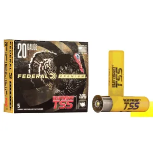 FEDERAL AMMO Heavyweight TSS Turkey 20 Gauge 3" 1-1/2oz #7 Shotgun Ammunition | 5 Rounds