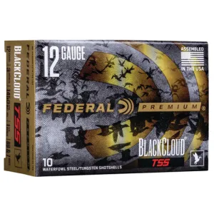 FEDERAL AMMO Black Cloud TSS 12 Gauge 3" 1-1/4oz #7/BB Shotgun Amunition | 10 Rounds