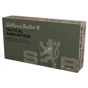 SELLIER BELLOT 7.62x54R 180Gr 2579 FPS FMJ 20rd