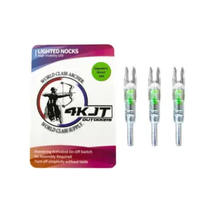 4KJT OUTDOORS Lighted Nock .244 Green