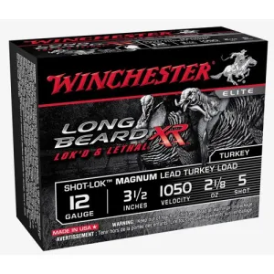 WINCHESTER AMMO 12Ga Long Bear XR Mag Turkey 3-1/2" 5 Shot 10rd