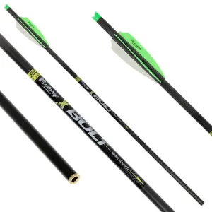VICTORY ARCHERY XBolt 20" Half Moon Nock Fletched 6pk