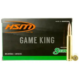 HSM AMMO 358 Norma 225Gr SBT GameKing 20rd