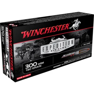 WINCHESTER AMMO 300 WSM 180Gr Accu-Bond 20rd S