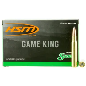 HSM AMMO 30-40 Krag 180Gr SBT GameKing 20rd