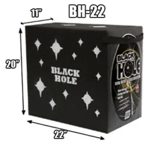 BLACK HOLE TARGETS Black Hole 22 22" x 20" x 11"