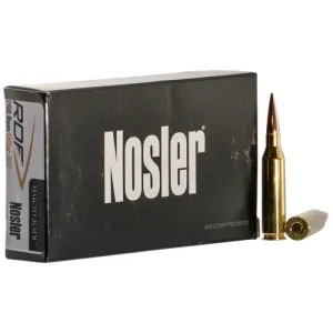 NOSLER RDF 260 Rem 130gr HPBT Ammunition | 20 Rounds