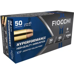 FIOCCHI 32 ACP XTPHP 1000FPS 60Gr 50rd