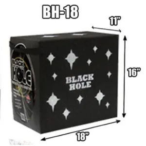 BLACK HOLE TARGETS Black Hole 18 18" x 16" x 11"