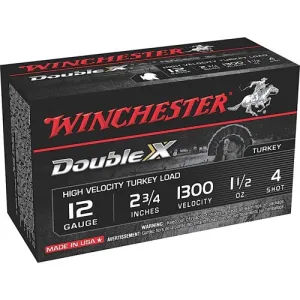 WINCHESTER AMMO 12Ga 2.75 1300FPS 1-1/2oz #4 1