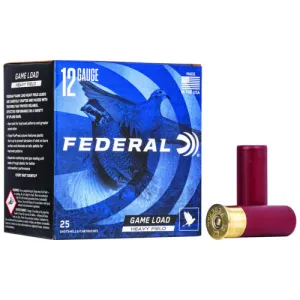 FEDERAL AMMO Game-Shok Heavy Field 12 Gauge 2.75" 1 1/4 oz #7.5 Shotgun Ammunition | 25 Rounds