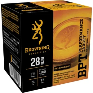BROWNING AMMO 28 Ga 2-3/4 3/4 oz Sporting 7.5 BPT Sporting 25rd