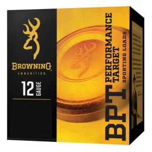 BROWNING BPT Sporting 12 Gauge 2-3/4" 1-1/8oz #8 Shotgun Ammunition | 25 Rounds