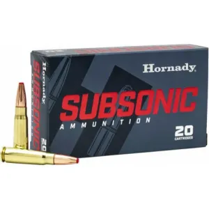 HORNADY 7.62x39 255Gr Sub-X 20rd