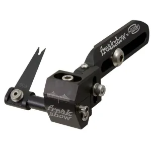 ARIZONA ARCHERY Freakshow Blade Rest Extended Mount RH Black
