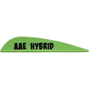 ARIZONA ARCHERY Hybrid 26 Vanes 100pk Bright Green