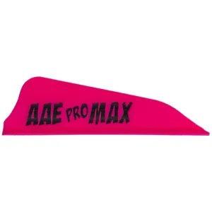 ARIZONA ARCHERY Pro Max Vanes Hot Pink 1.7" 100pk