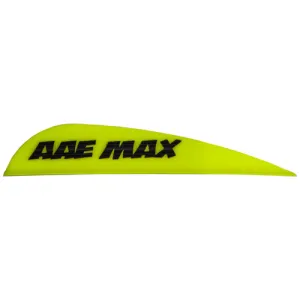 ARIZONA ARCHERY Max Stealth Vanes Yellow 2.6" 100pk