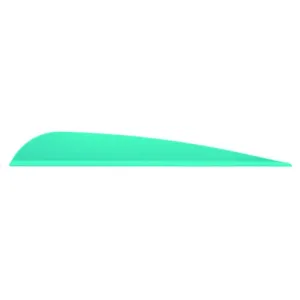 ARIZONA ARCHERY Trad Vanes Teal 4" 50pk