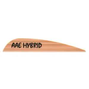 ARIZONA ARCHERY Hybrid 23 Vanes Sand 2.3" 100pk