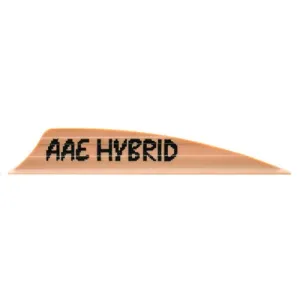 ARIZONA ARCHERY Hybrid 1.85 Vanes Sand 1.85" 100pk