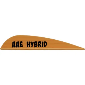 ARIZONA ARCHERY Hybrid 26 Vanes Sunset Gold 2.7" 100pk
