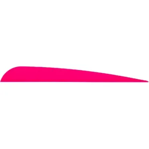 ARIZONA ARCHERY Trad Vanes Hot Pink 5" 50pk