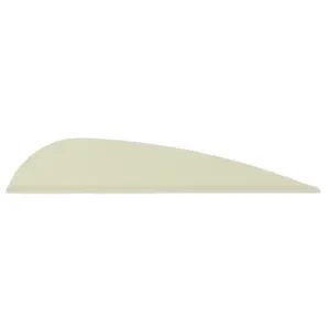 ARIZONA ARCHERY Elite Plastifletch Vanes White 2.875" 100pk