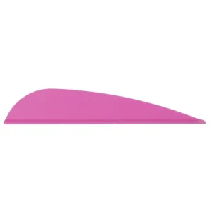 ARIZONA ARCHERY Elite Plastifletch Vanes Hot Pink 2.875" 100pk