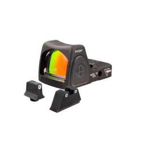 TRIJICON Dual Defense Kit RMR Type2 Adj 6.5MOA Wht/Glock