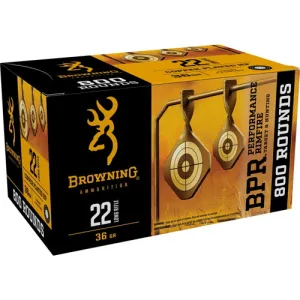 BROWNING BPR Value Pack 22LR 36gr Hollow Point Ammunition | 800 Rounds