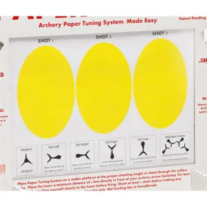 30-06 OUTDOORS Paper Tune-It System 20pk Refill White/Yellow