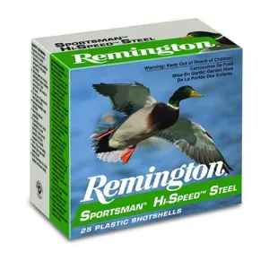 REMINGTON 12Ga Sportsman Steel 3" 1-3/8oz Shotshells