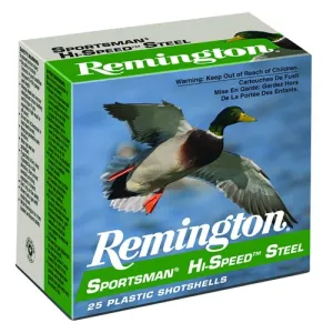 REMINGTON 12Ga Sportsman Steel 2.75" 1-1/8oz Shotshells
