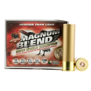 HEVI-SHOT Magnum Blend 12 Gauge 3.5" 2-1/4oz #5/6/7 Shotgun Ammunition | 5 Rounds