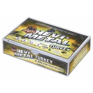HEVI-SHOT 12Ga Hvi Mtl Turkey 4/6 Shot 3" 1 Wgt 125rd0 FPS