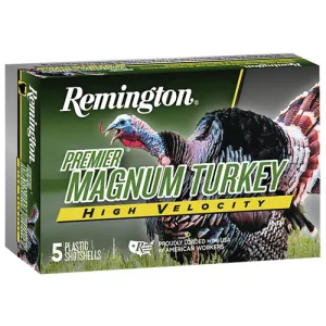 REMINGTON Premier Magnum Turkey 20 Gauge 3" 1-1/8oz #5 High Velocity Shotgun Ammunition | 5 Rounds