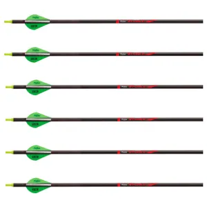 VICTORY ARCHERY VFORCE Sport 31" 600 Spine Arrows - 6 Pack