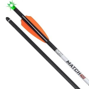 WICKED RIDGE Match 400 Carbon 20" Crossbow Arrows w/ Alpha-Nocks - 1 Bolt