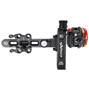 B3 ARCHERY Exact Competition Hunter Single Pin Left Hand Compound Bow Sight - Black