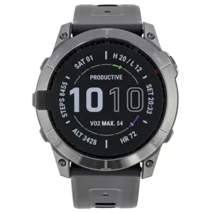 GARMIN Fenix 7X Solar Slate Gray w/ Black Band NA