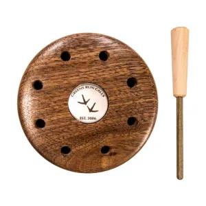 GREENS RUN CALLS Walnut-Aluminum Pot Call