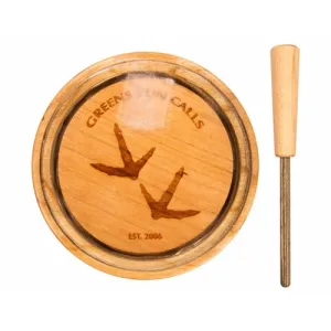 GREENS RUN CALLS Cherry Glass Pot Call