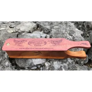 HARDY CALLS Purple Heart and Mahogany Box Game Call