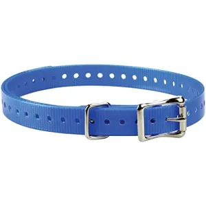 GARMIN Collar, 3/4" Square Buckle Collar Strap (Blue)