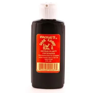 JACKIE'S DEER LURES Estrus Plus 2 oz. w/flip cap