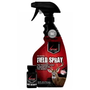 LETHAL PRODUCTS Original Field Spray: 1oz Activator/32oz Trigger