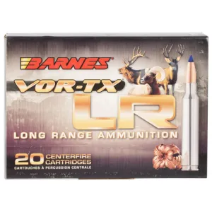 BARNES AMMO VOR-TX LR 375 RUM 270gr LRX Boat Tail Ammunition | 20 Rounds