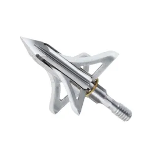 TROPHY Shuttle T-Lok Maverick 4-Blade Broadhead 100 Grain | 3 Pack